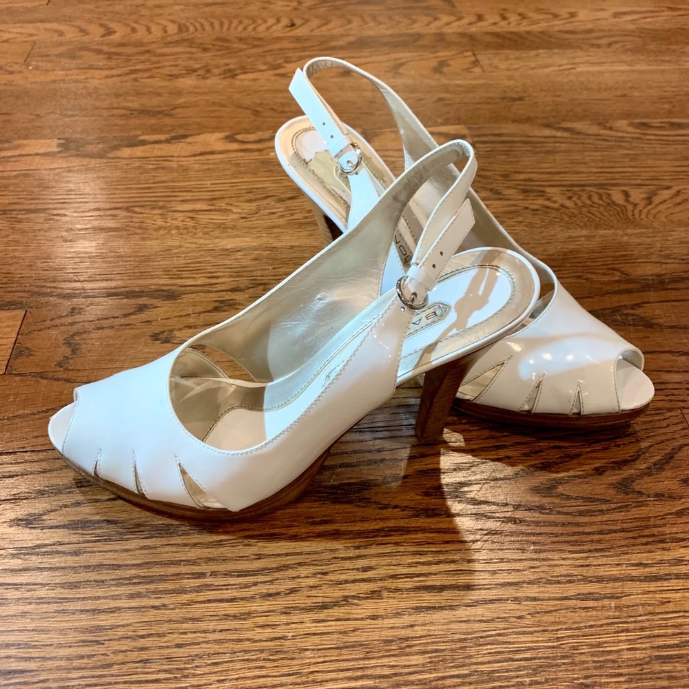 White hot heels!